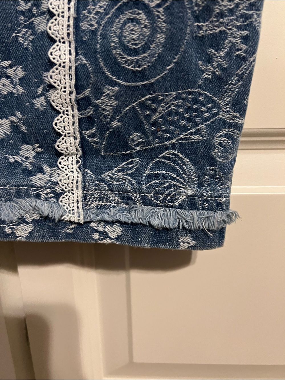 Dani & Dani wide leg coastal floral denim overall - Picture 7 of 14
